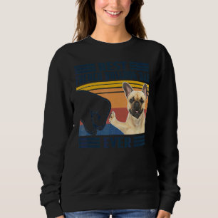 Sudadera El mejor Bulldog francés papá perro del padre de l