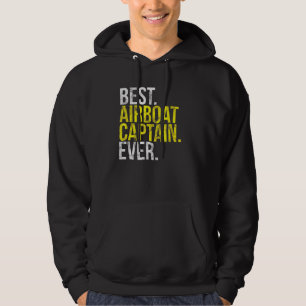 Sudadera El mejor capitán del barco aéreo de Everglades
