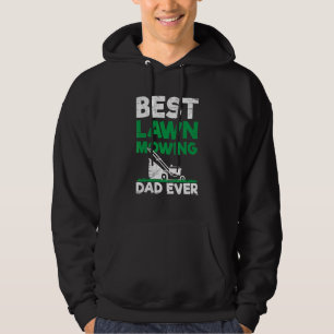 Sudadera El mejor césped del hombre Cita de papá cortando c