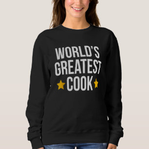 Sudadera El mejor chef de Cocina Cocina Cocinera del Mundo