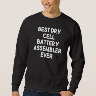 Sudadera El mejor conjunto de baterías de células secas de