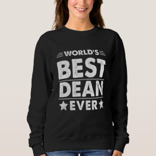 Sudadera El mejor decano del mundo jamás