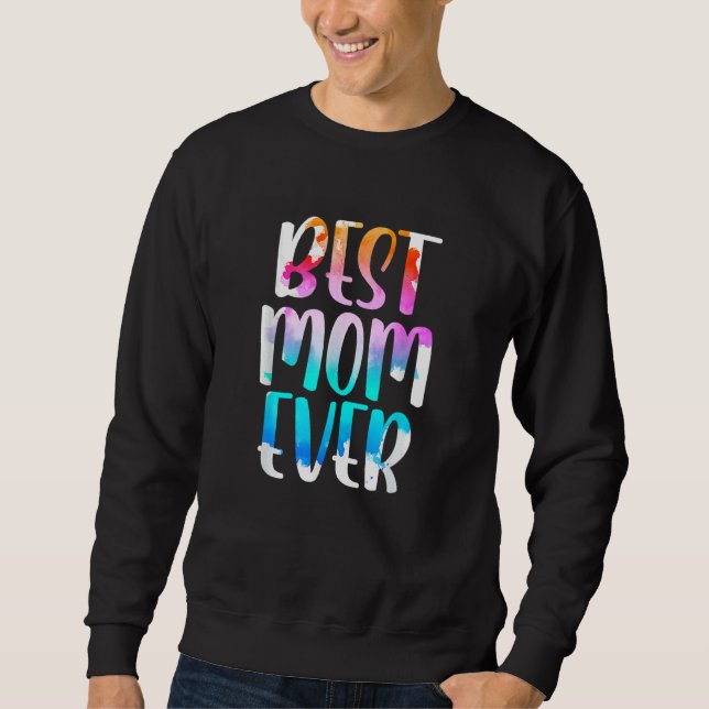 Sudadera El mejor día de la madre (Anverso)