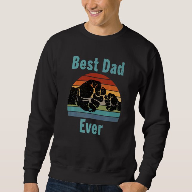 Sudadera El mejor día del padre (Anverso)