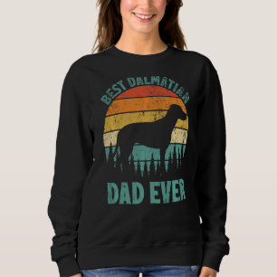 Sudadera El mejor día del padre en Dalmacia para hombres