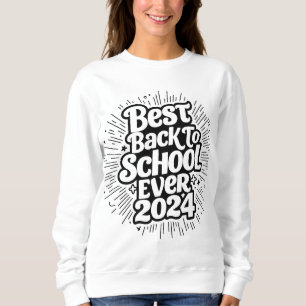 Sudadera El Mejor Diseño De Vuelta A La Escuela En 2024