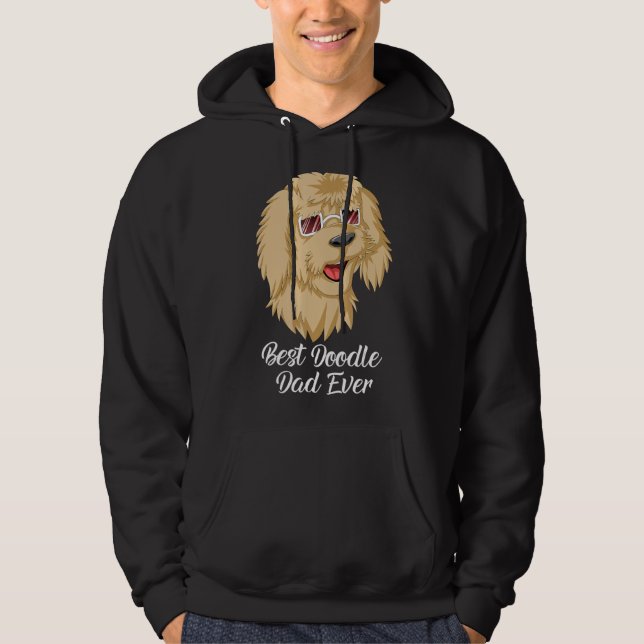 Sudadera El mejor doodle de siempre Goldendoodle para los p (Anverso)