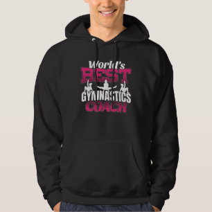 Sudadera El mejor entrenador de gimnasia de Chicas del mund