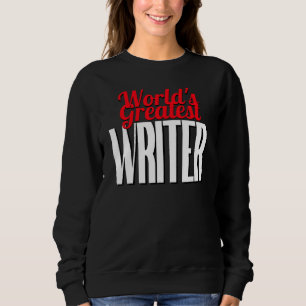 Sudadera El mejor escritor del mundo
