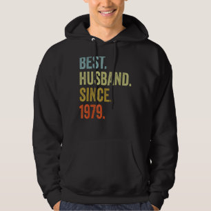 Sudadera El mejor esposo de los hombres desde el aniversari