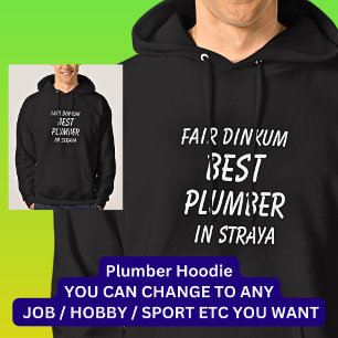 Sudadera El mejor FONTANERO de Straya de verdad