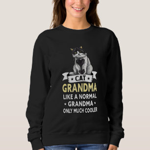 Sudadera El mejor gato de la abuela