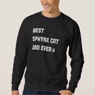 Sudadera El Mejor Gato Sphynx Padre Hombre Gato
