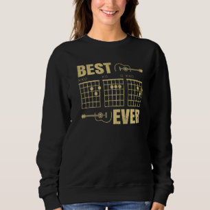 Sudadera El mejor guitarrista de guitarra del mundo del hom