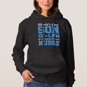 Sudadera El mejor hijo de enfermería del mundo en derecho d