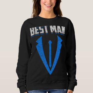 Sudadera El Mejor Hombre de la Boda del Novio Matrimonio P