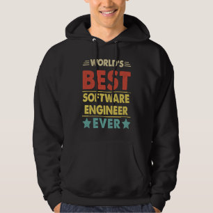 Sudadera El mejor ingeniero de software del mundo jamás 1