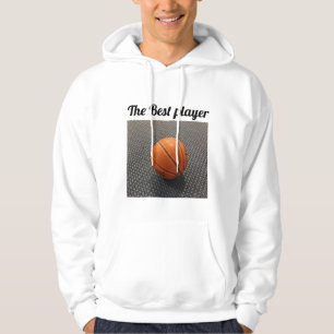 Sudadera El mejor jugador BasketBall negro moderno de moda