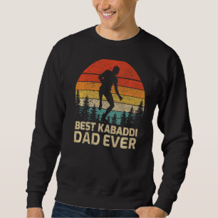 Sudadera El mejor Kabaddi Dad del padre de los hombres retr
