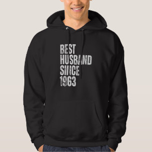 Sudadera El Mejor Marido Desde 1963 Vintage Aniversario de