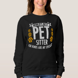 Sudadera El mejor Mascota del mundo sitúa a mi perro especi