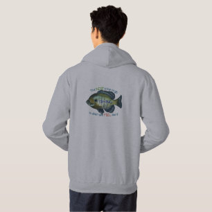 Sudadera El Mejor Momento Para Ir A Pescar   Pescado azul