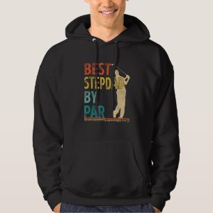 Sudadera El mejor padrastro del Día del Padre por Par Golfe