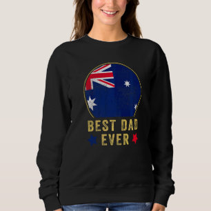 Sudadera El mejor padre australiano de todos los tiempos Pa