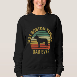 Sudadera El mejor padre de Boston Terrier