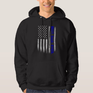 Sudadera El mejor padre de la época de la bandera de Estado