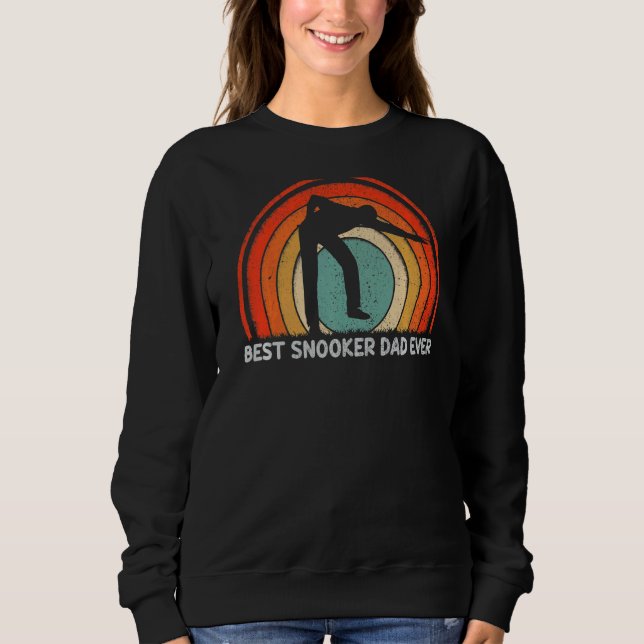 Sudadera El mejor padre de la galleta estilo retro (Anverso)