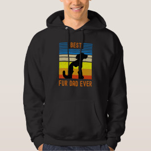 Sudadera El Mejor Padre De Pieles Nunca Vintage Perro Y Pro