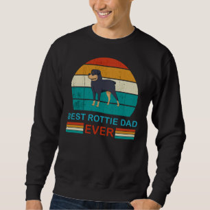 Sudadera El mejor padre de Rottweiler