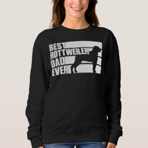 Sudadera El mejor padre de Rottweiler 2