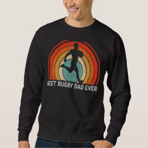 Sudadera El mejor padre de rugby de moda masculino