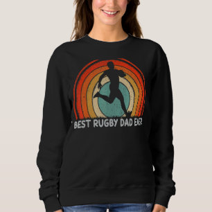 Sudadera El mejor padre de rugby de moda masculino