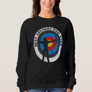 Sudadera El mejor padre de tiro al arco del hombre