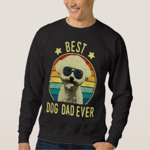 Sudadera El mejor padre del perro de los hombres del día de