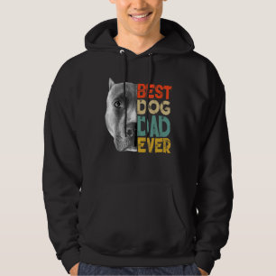 Sudadera El mejor padre del perro de Pitbull