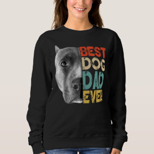 Sudadera El mejor padre del perro de Pitbull