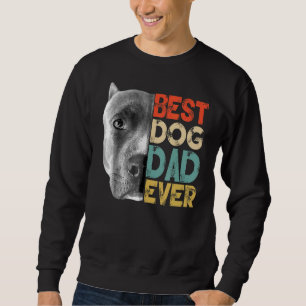 Sudadera El mejor padre del perro de Pitbull