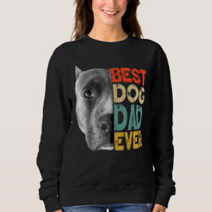 Sudadera El mejor padre del perro de Pitbull