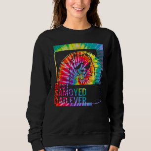 Sudadera El mejor padre del perro de Samoyed para los hombr