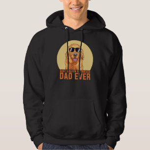 Sudadera El mejor padre del recuperador de oro de la histor