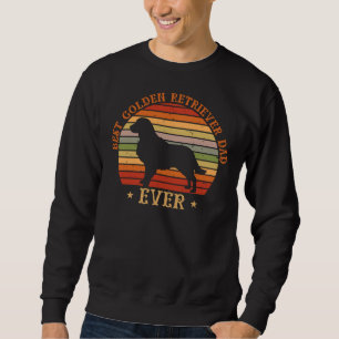 Sudadera El mejor padre del recuperador de oro de la histor