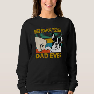 Sudadera El mejor padre del terror de Boston que amo a mi p