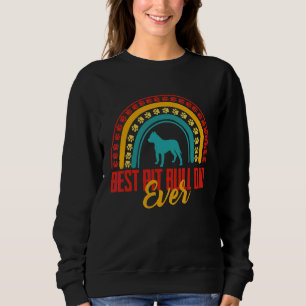 Sudadera El mejor padre del toro del pozo arcoiris, dueño d