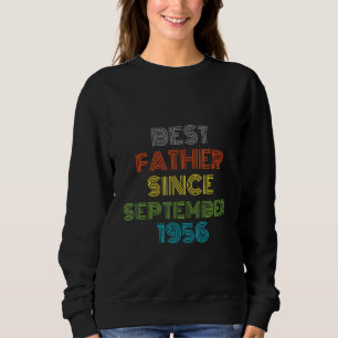 Sudadera El mejor padre desde septiembre de 1956 Guay Prese