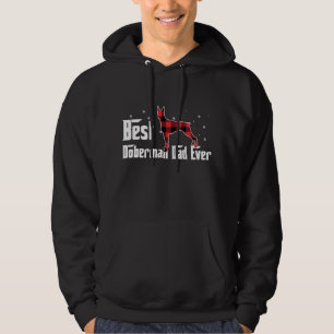 Sudadera El Mejor Padre Doberman Que Ha Sido Navidades De L
