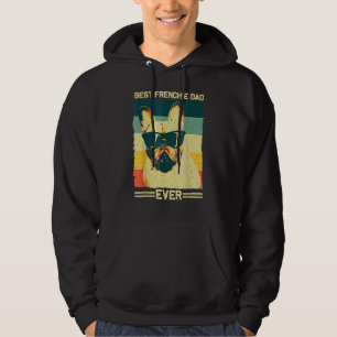 Sudadera El mejor padre francés el Bulldog francés